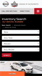 Mobile Screenshot of nissanofsacramento.com